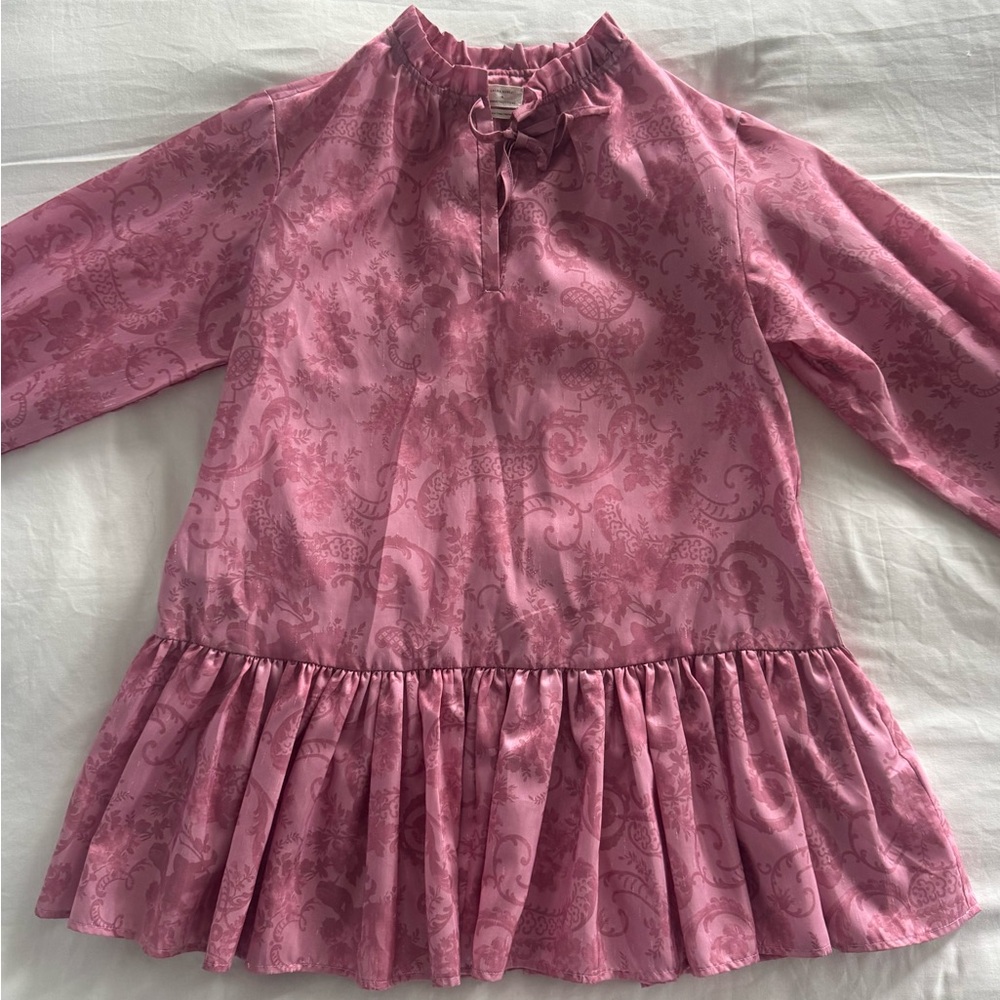 Laura Ashley x Urban Outfitters Pink Long Sleeve Dress